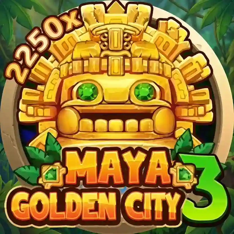 Giao diện trò chơi Thành phố vàng Maya 3 tại uu Casino